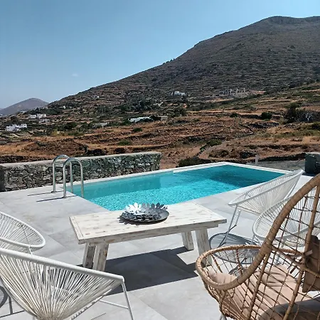 Dream 2, ολόκληρος χώρος με πισίνα パロス島